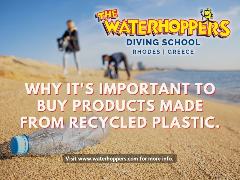 Why it is important to buy products made from recycled plastic